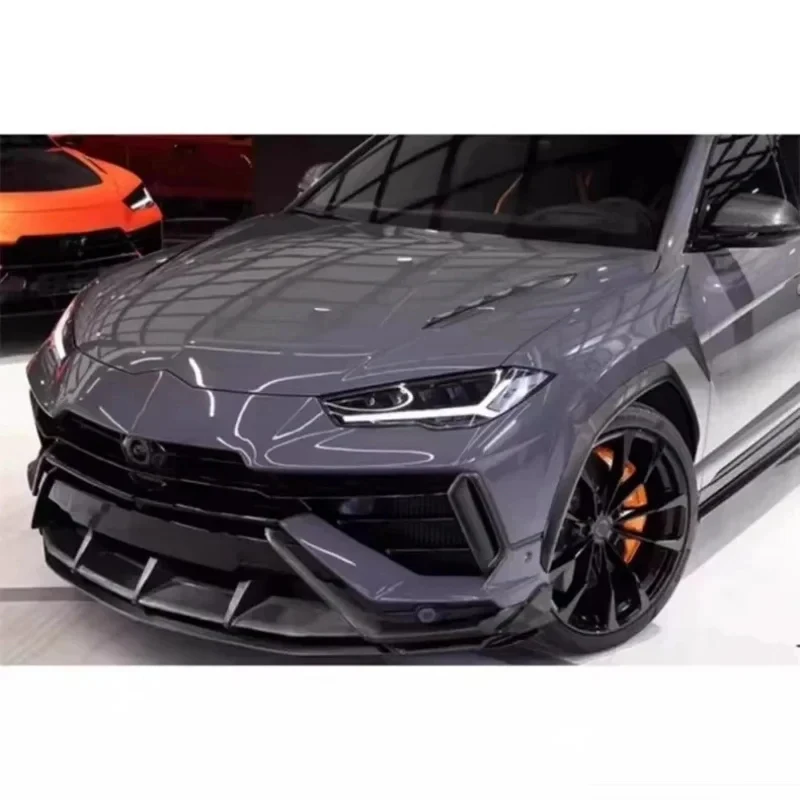 

Style Carbon Fiber Look Fenders Car Wheel Eyebrow Decorative Trim
