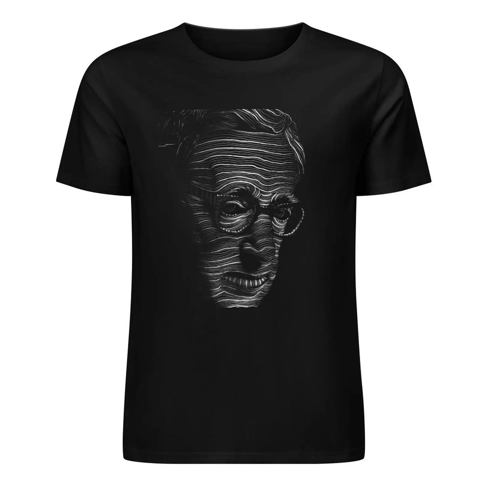 Woody Allen Portrait T-Shirt baggy shirts street wear graphic tee shirt mens t shirts pack