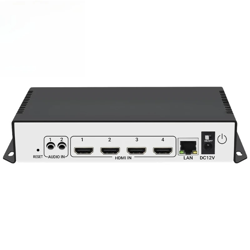 

Multi-channel 4K H.265 H.264 RTMP SRT IPTV video encoder supports HDCP, high definition HDMI to IP live encoder hardware