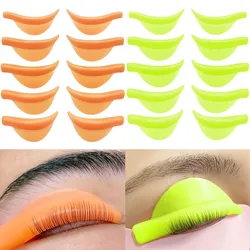 5 Pairs Silicone Eyelash Perm Pad Recycling Lashes Rods Shield Lifting 3D Eyelashes Lamination Curlers Applicator Makeup Tools