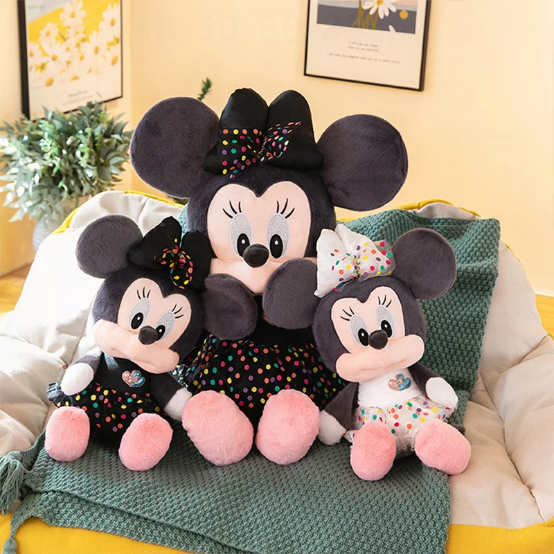 

Disney Large Size Kawaii 100cm Plush Mickey Minnie Doll Sweet Series Miley Plush Toy for Kids Birthday Xmas Gift Stuffed Animals