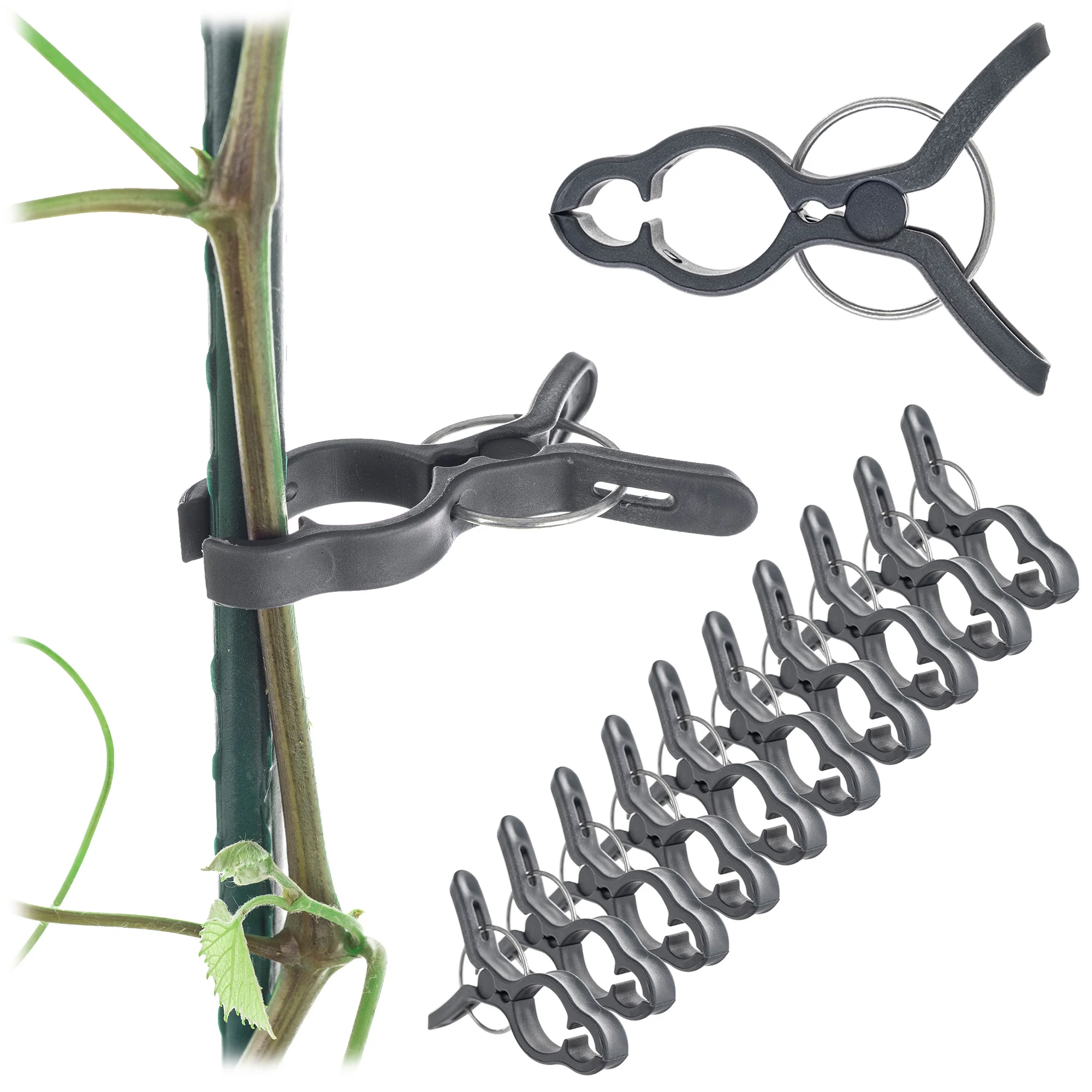 Kadax Plant Pin Peg Peg Slip Clips 10 Stuks