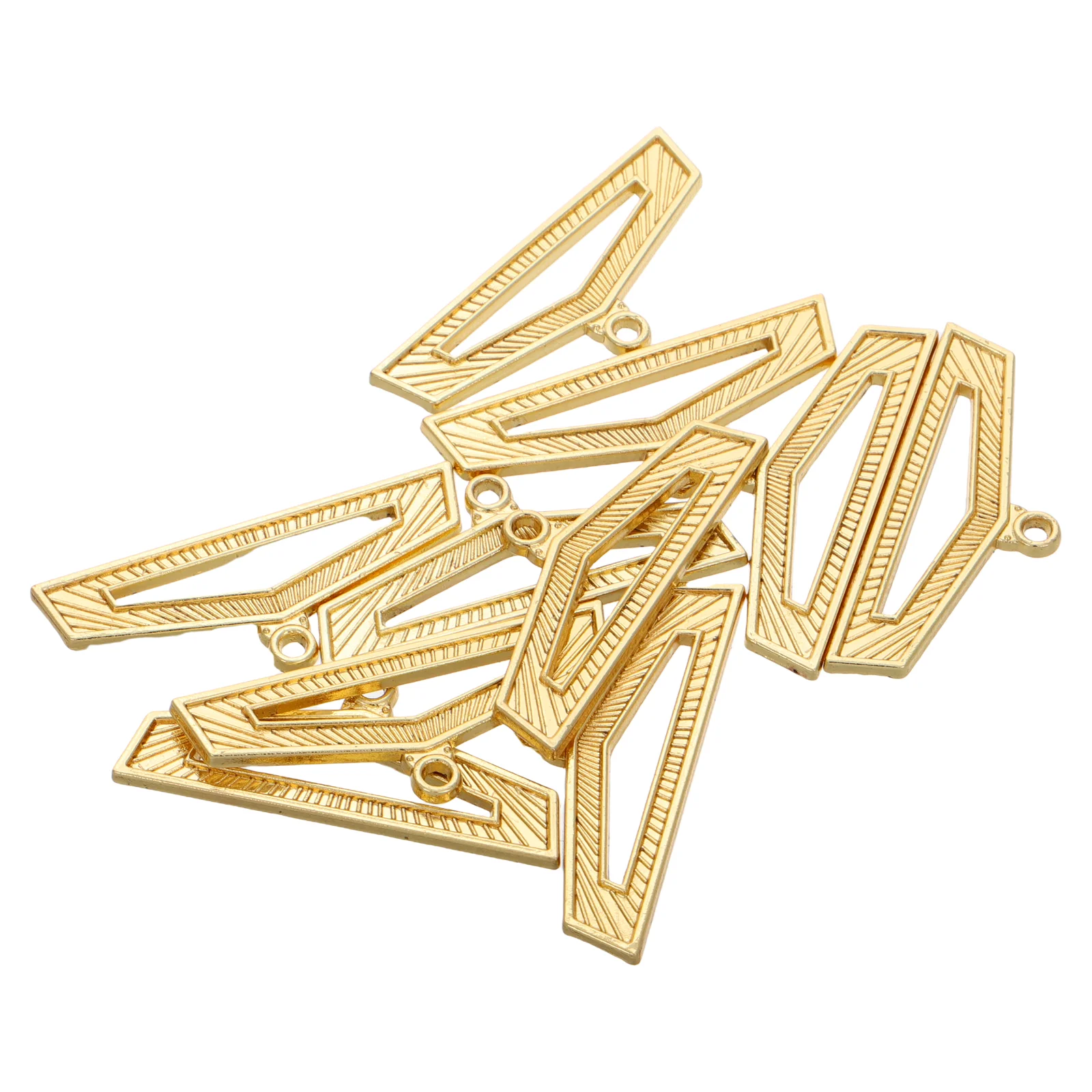

10 Pcs Sports Medal Clasp Chinese Knot Brackets and Trophy Display Shelf Football