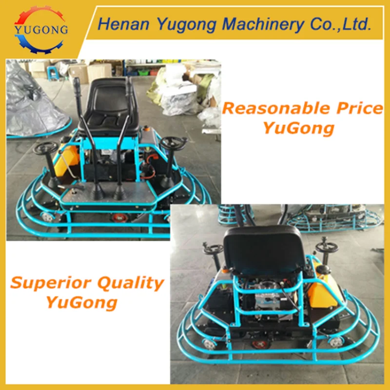 Used Concrete Ride on Power Trowel Machine with Factory Prices