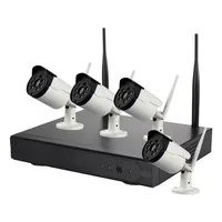 Enster 1080P Wireless 4CH System Outdoor Antena Wifi Ip Camera NVR Kits Video Security System