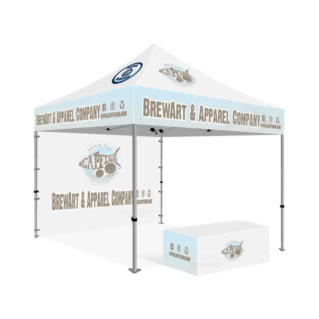 Customized Event Awning Pop up Tent Display Marquee Gazebo Canopy Trade Show Tents Print Promotional Folding Wedding Bag Dye