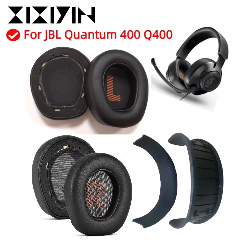 

Replacement Earpads for JBL Quantum 400 Q400 Headphones Mesh / Ice gel / Leather Ear Cushion Pads