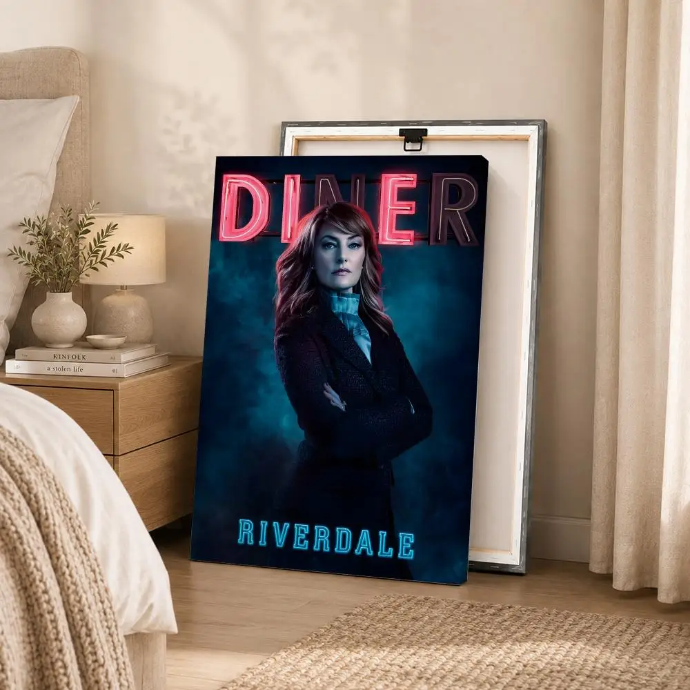American TV Show Riverdale Framed Wall Painting HD Inner Frame Canvas Poster Bedroom Room Hallway Wall Art Decor - view 3