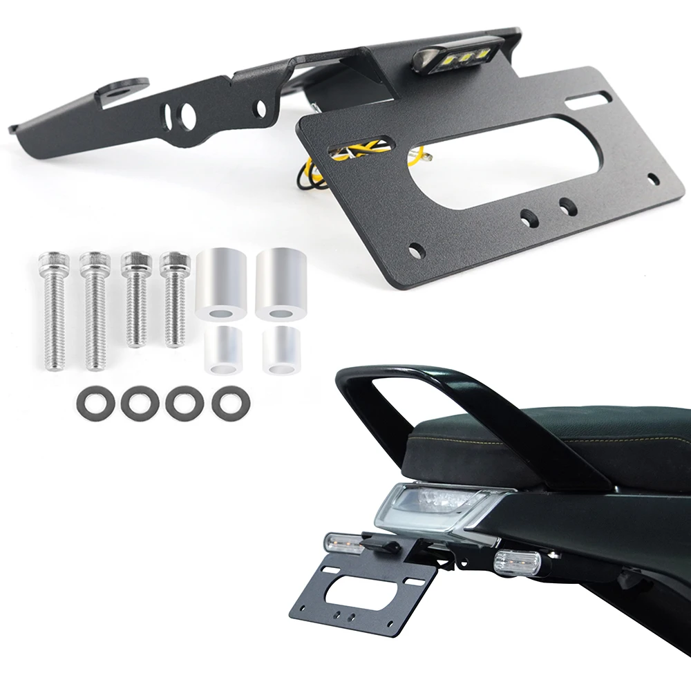 Hinterer Kennzeichenhalter für Motorrad, Kennzeichenabdeckung, für VitPilen 401 SvartPilen 401 250 200 125 2020-2023, für Husqvarna