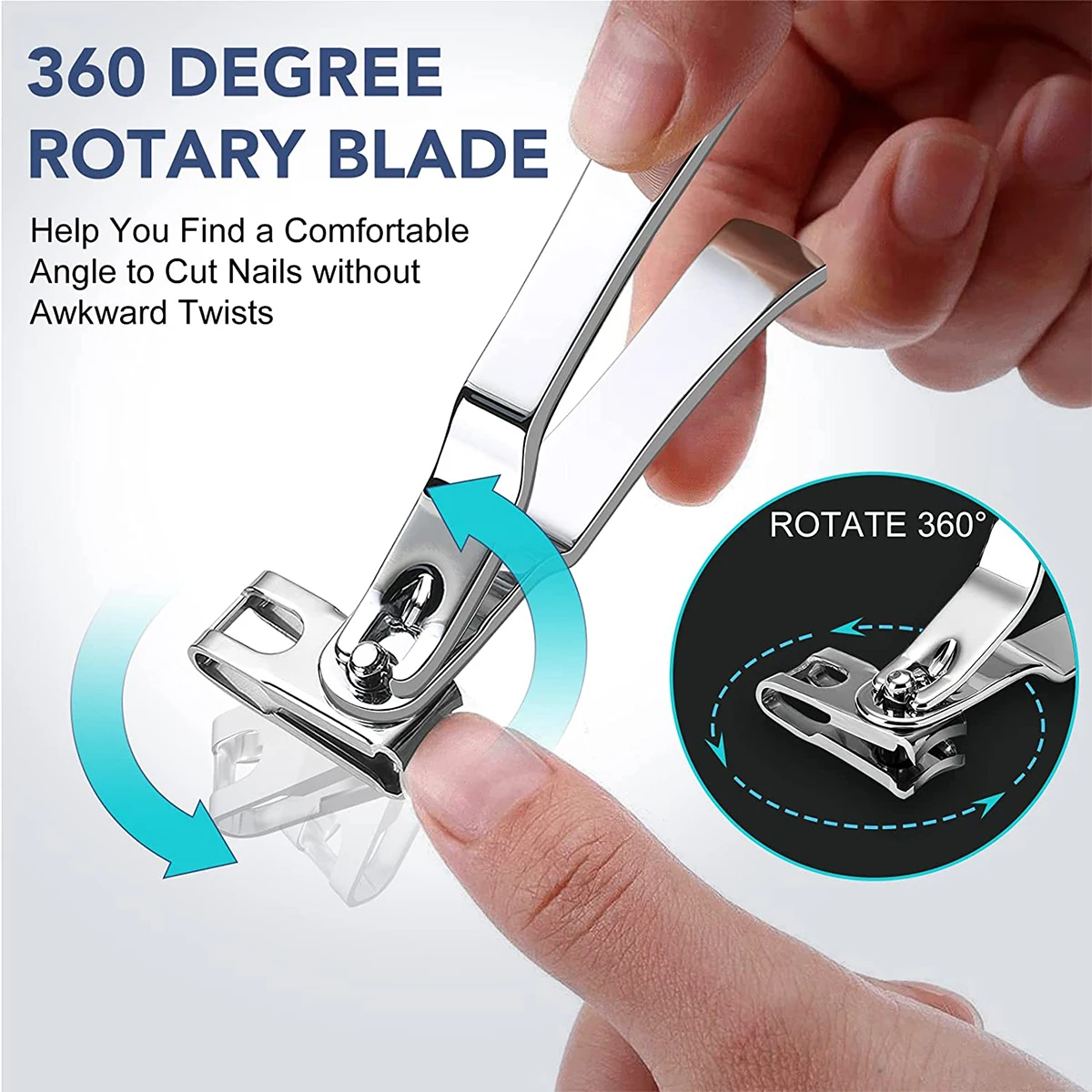 7 قطعة مجموعة كليبرز أظافر نام علاج الأظافر أداة القدم نام أظافر إزالة تصحيح كليبرز للأظافر سميكة نام