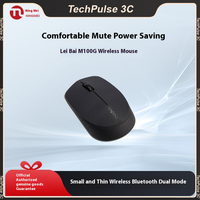 Rapoo M100g Multi-Device Bluetooth Wireless Mouse 1300 Dpi Silent 3 Buttons Mute Mice Quiet 2.4g Mouse For Laptop Tablet Pc Mac