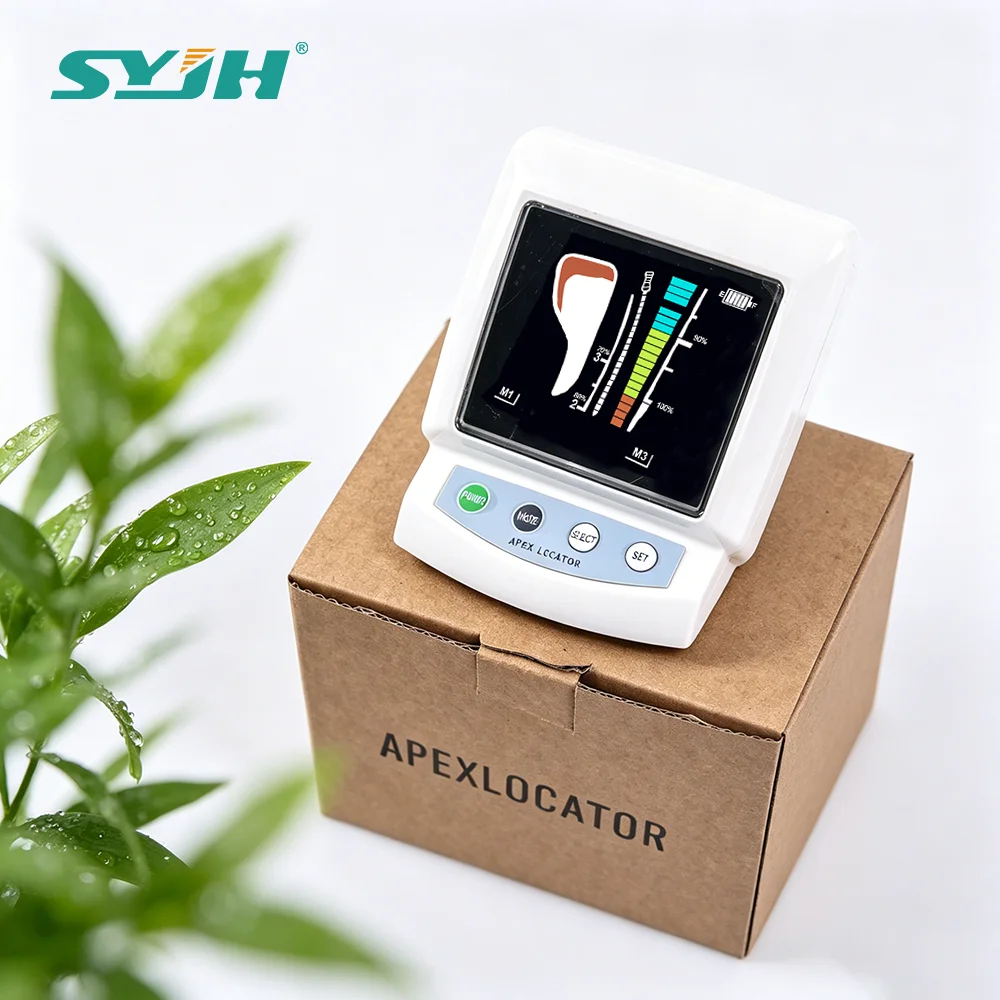 

SYJH Dental Mini Apex Locator Automatic Calibration Color LCD Screen 97.5% Accuracy Dentistry Endodontics Root Canal Measurement
