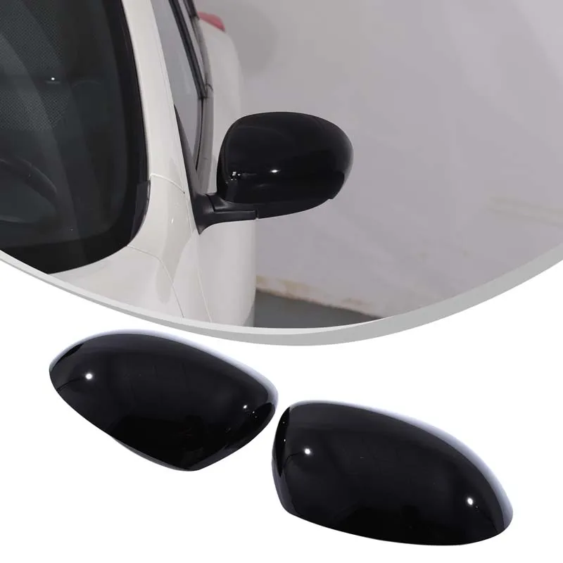 ABS Plastic Carbon Fiber Pattern Car Side Door Mirror Decorative Cover Exterior Accessories Suitable for Nissan Juke 2010-2014