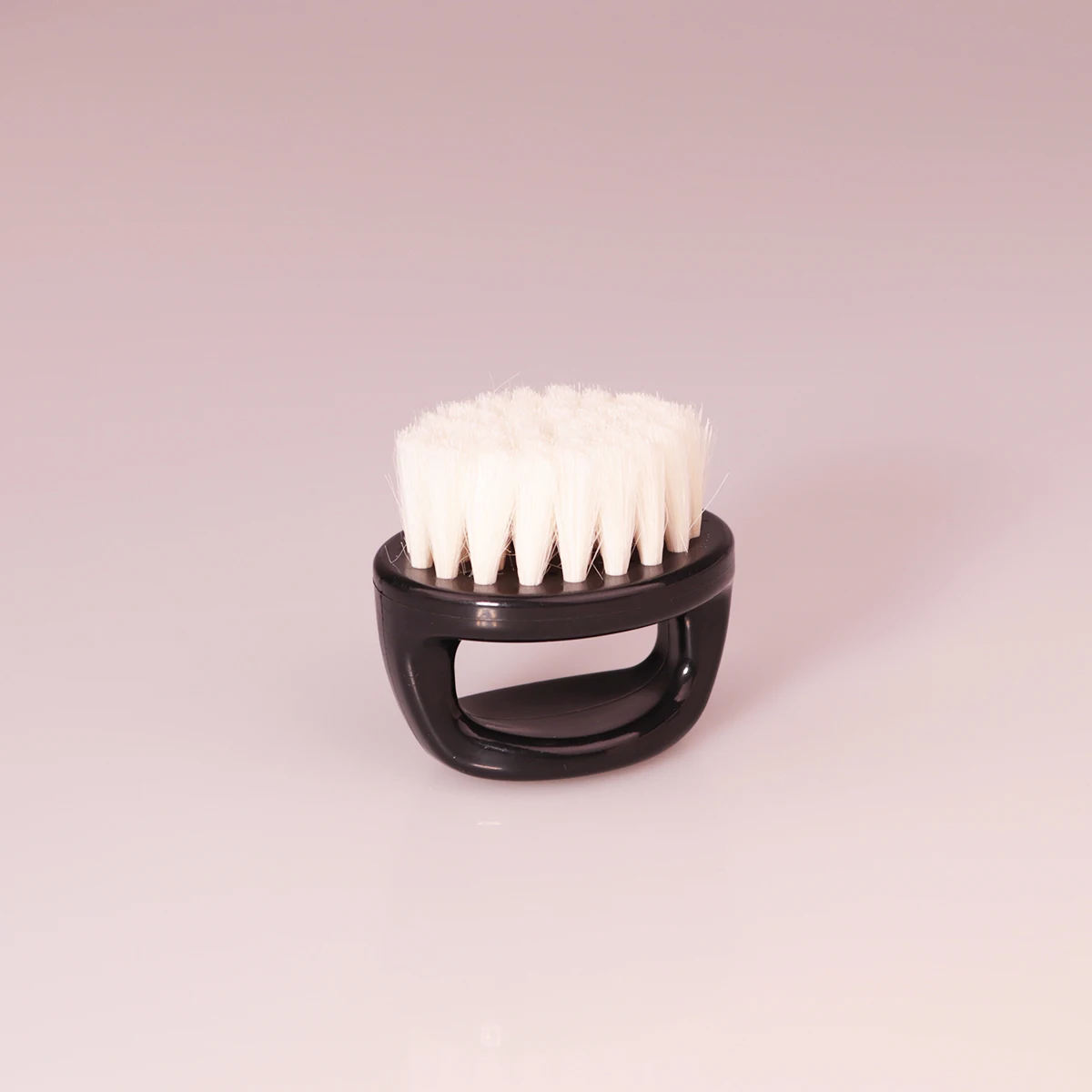 Ring hair styling brush, anti-static and dustproof beard styling brush, hair salon tools, special for real hair wigs