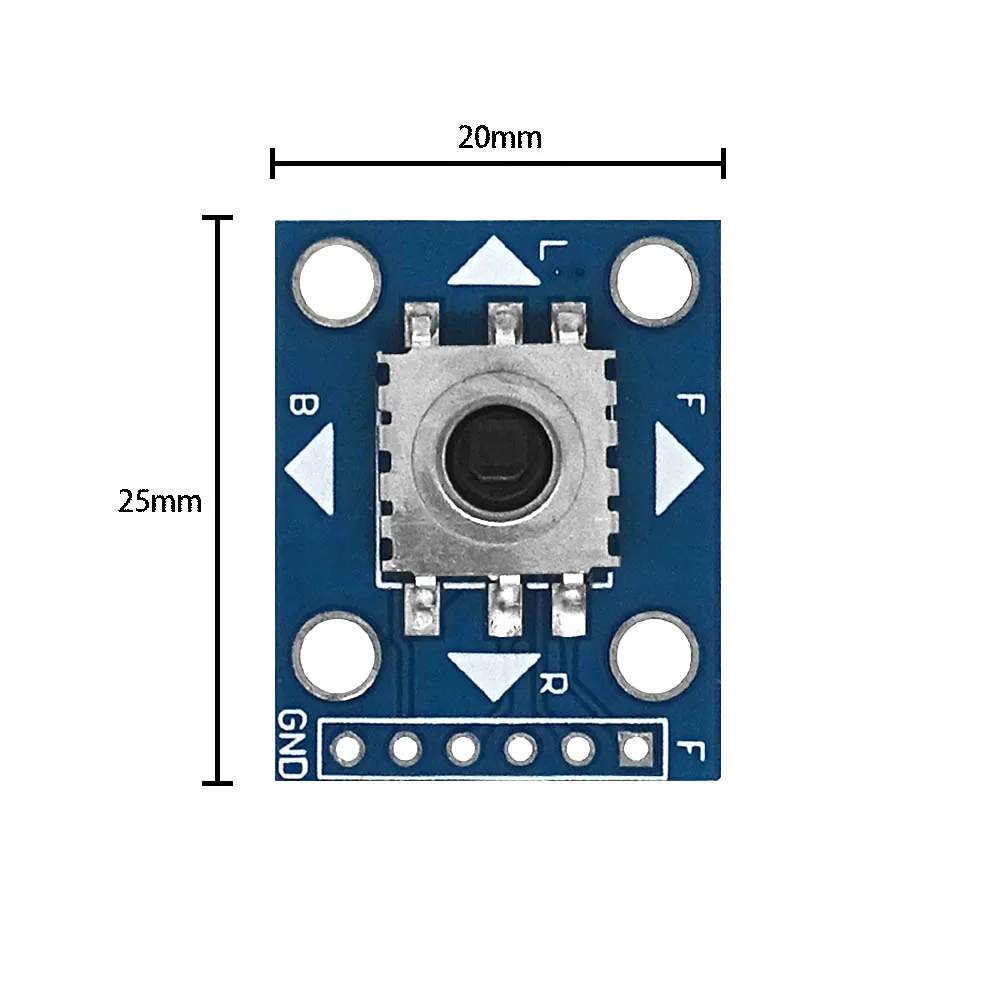 Five way navigation button module 5D joystick microcontroller independent keyboard switch image 4