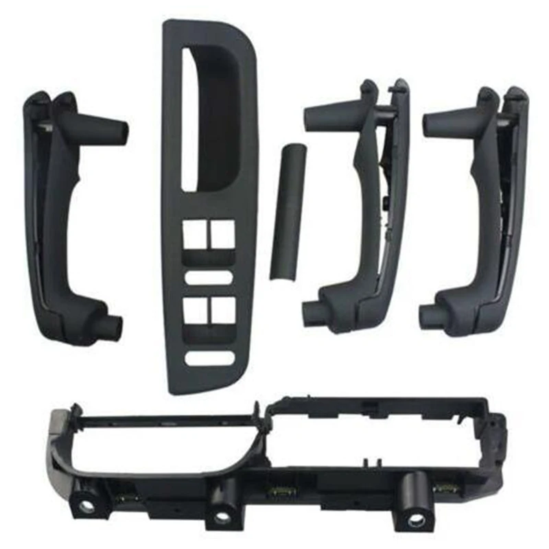 

Interior Door Grab Handle Cover Panel Switch Bezel and Bracke for Jetta Golf