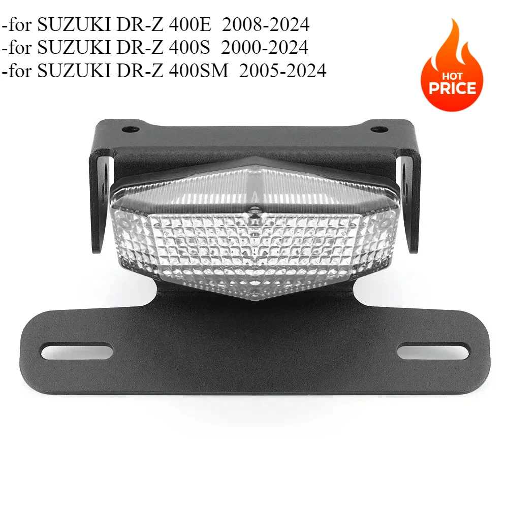 

Motorcycle License Plate Holder LED Light For SUZUKI DRZ400SM DRZ400 SM/S/E DR-Z DRZ400S Tail Tidy Motorcycle Fender Eliminator