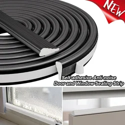 5M Cladding Door and Window Sealing Strip wedge weather stripping Foam Insulation Stripped Doors Gap Filler Noise Blocker Tape