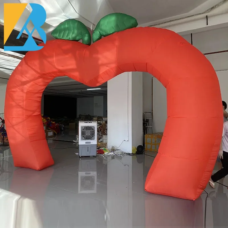 Custom Inflatable Gantry Giant Inflatable Apple Arch for Rustic Party Decor Toys