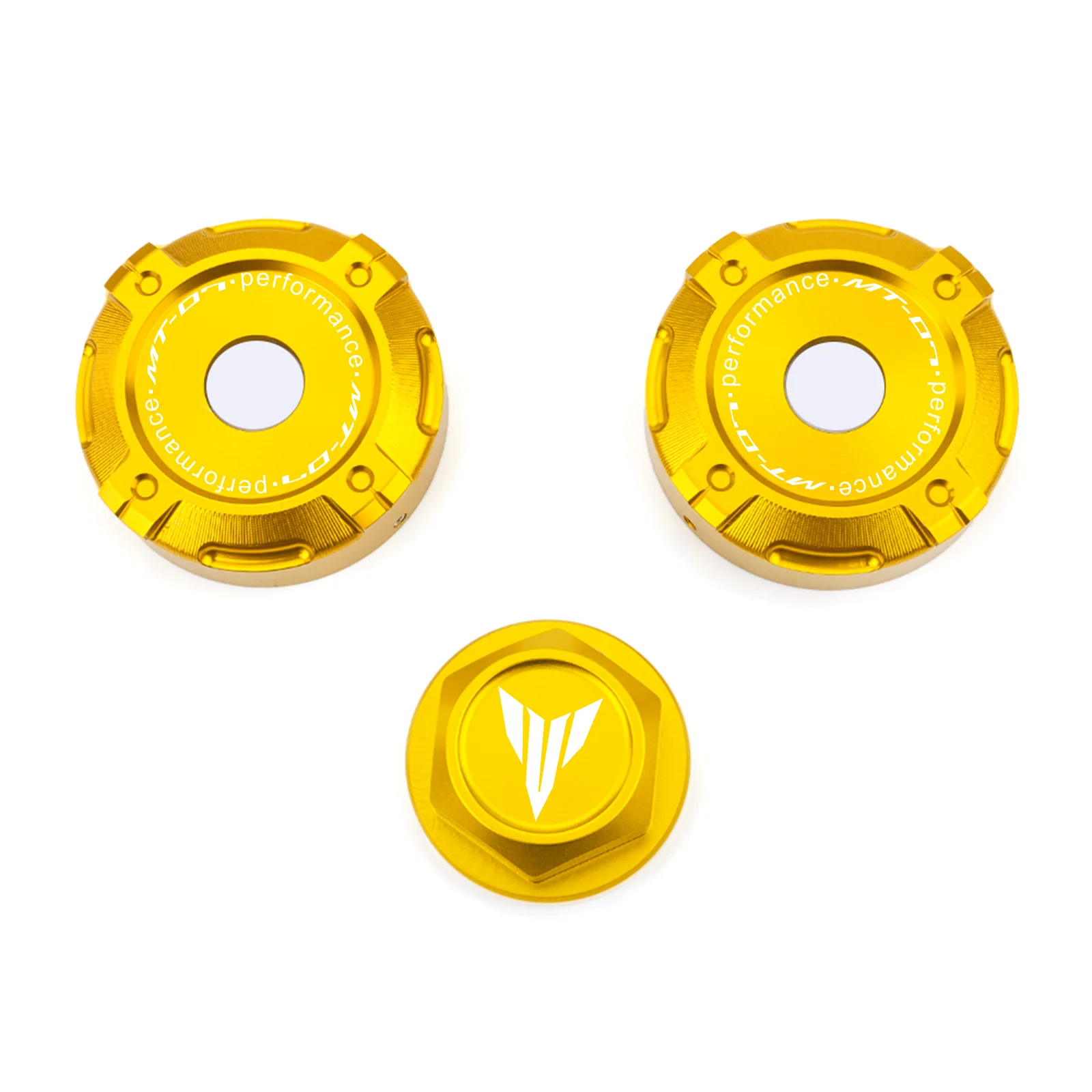 Misura Per Yamaha MT07 MT-07 FZ07 2025 2026 Accessori Moto Tappo Ammortizzatore Anteriore Colonna A Tre Stelle Trim Copertura Decorativa