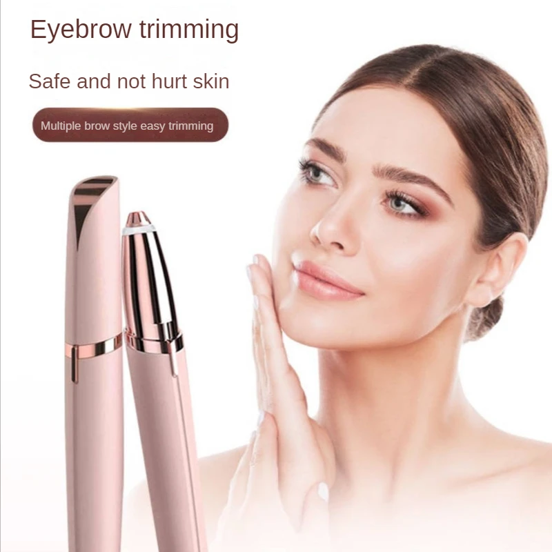 패션 눈썹 트리밍 연필 얼굴 전기 무통 눈썹 트리밍 제모 장치