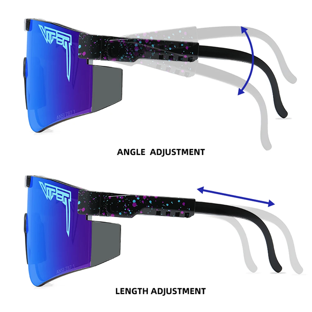 Safety Goggles PIT VIPER Cycling Sunglasses Men Women UV400 Outdoor Eyewear Baseball Bike Bicycle Eyeglasses Sport Sun Glasses