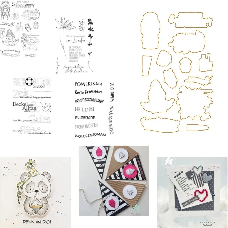 Click Box Condolences Large Hexagonal Box New 2026 Metal Cut Dies and Stamps Scrap Booking to Make Paper Engraving Frames Card