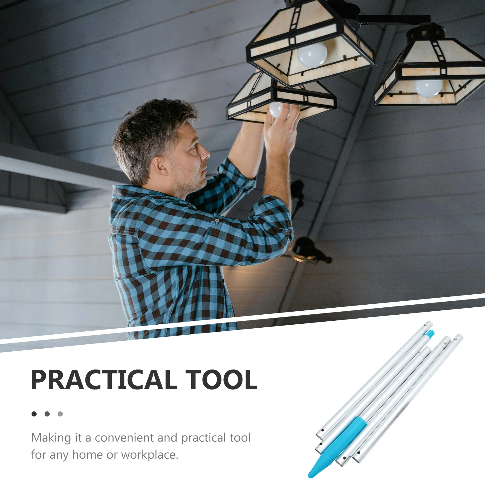 

Heavy Duty Long Changer High Ceiling Replacement Reusable Light Changing Tool Extended Reach For Recessed Flood Led