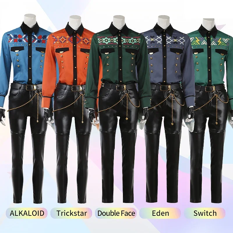 Anime Ensemble Stars cosplay costume Trickstar Alkaloid Undead cosplay 6th anniversary all members Team uniform Costume full set