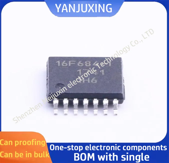 5PCS/LOT PIC16F684-I/ST PIC16F684T 16F684-I TSSOP-14 Microcontroller in stock