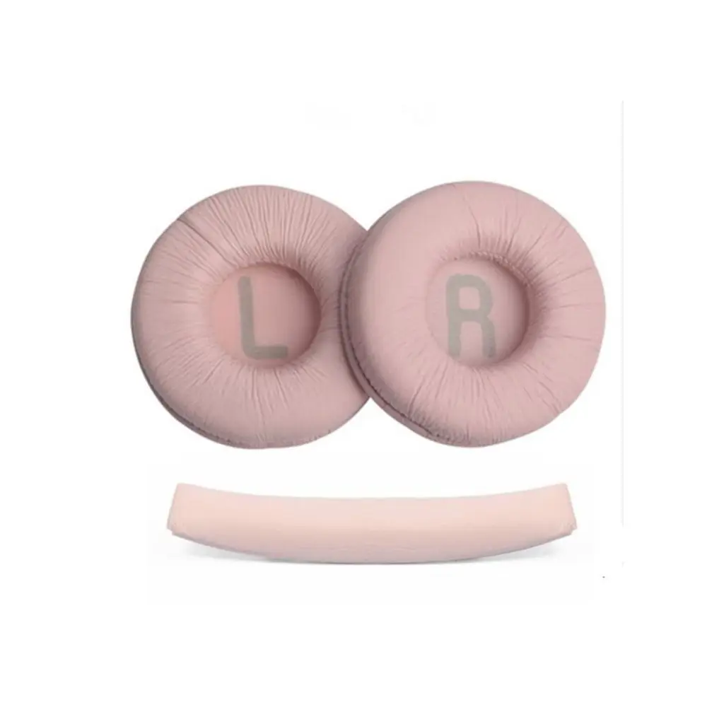 1Set 70mm Foam Ear Pads Substituição Travesseiro Capa de Almofada Macia Headset para Tune 600 T450 T450BT T500BT JR300BT