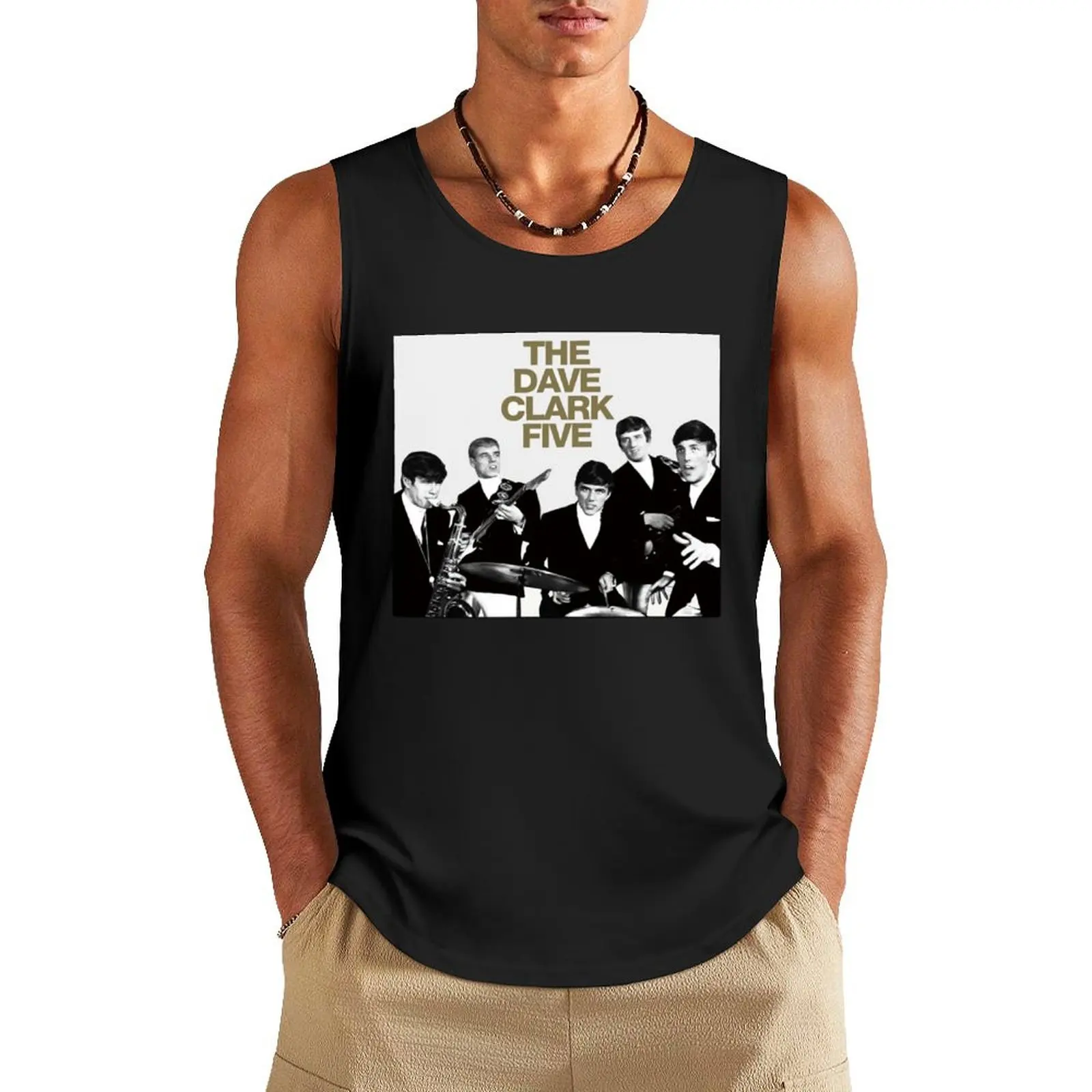 

the Dave Clark Five Tank Top gym t-shirts man sleeveless Men's t-shirts Male vest
