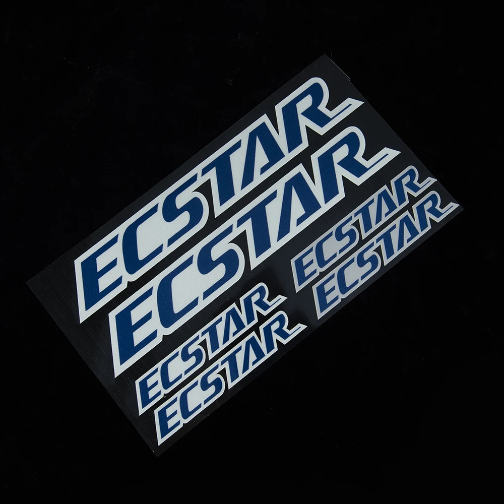Ecstar Laminated Stickers Moto GP Sponsor Motorcycle Decals Set for Suzuki Honda Kawasaki Ducati Yamaha Car Auto