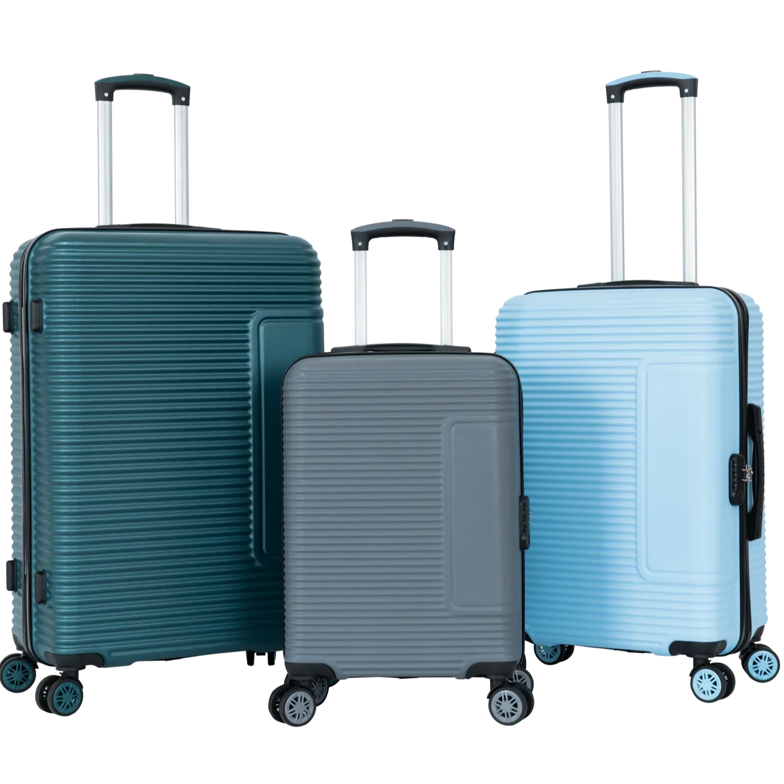 

For TRAVEL SUITCASE LUGGAGE SET FACTORY OEM ODM ABS HARD SHELL HIGH QUALITY DURABLE TROLLEY LUGGAGE