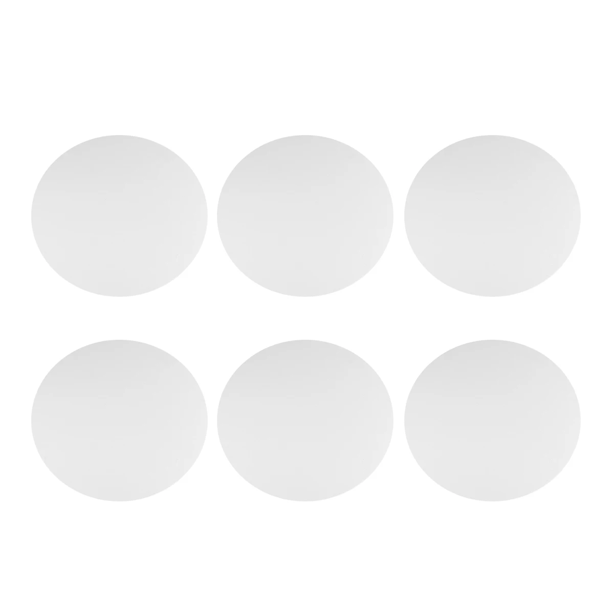 

6Pcs Round Artist Canvas Boards Premium Cotton Surface Ideal for Oils Acrylics Tempera Painting DIY Gifts Canvas Panels