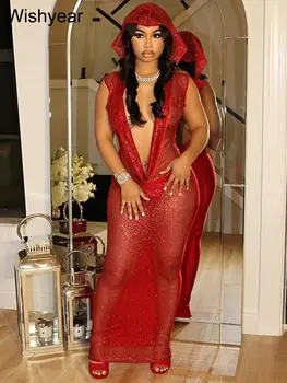 8 best sales Vestidos vermelhos de aniversário para mulheres - №6