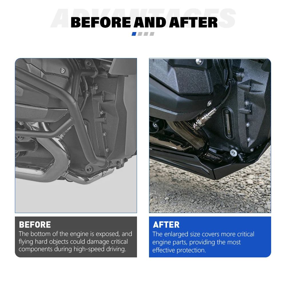 R1300RS Motorcycle Accessories Skid Plate Bash Frame Guard Protection Cover For BMW R 1300 RS R 1300 R RS R1300R 2025 2026