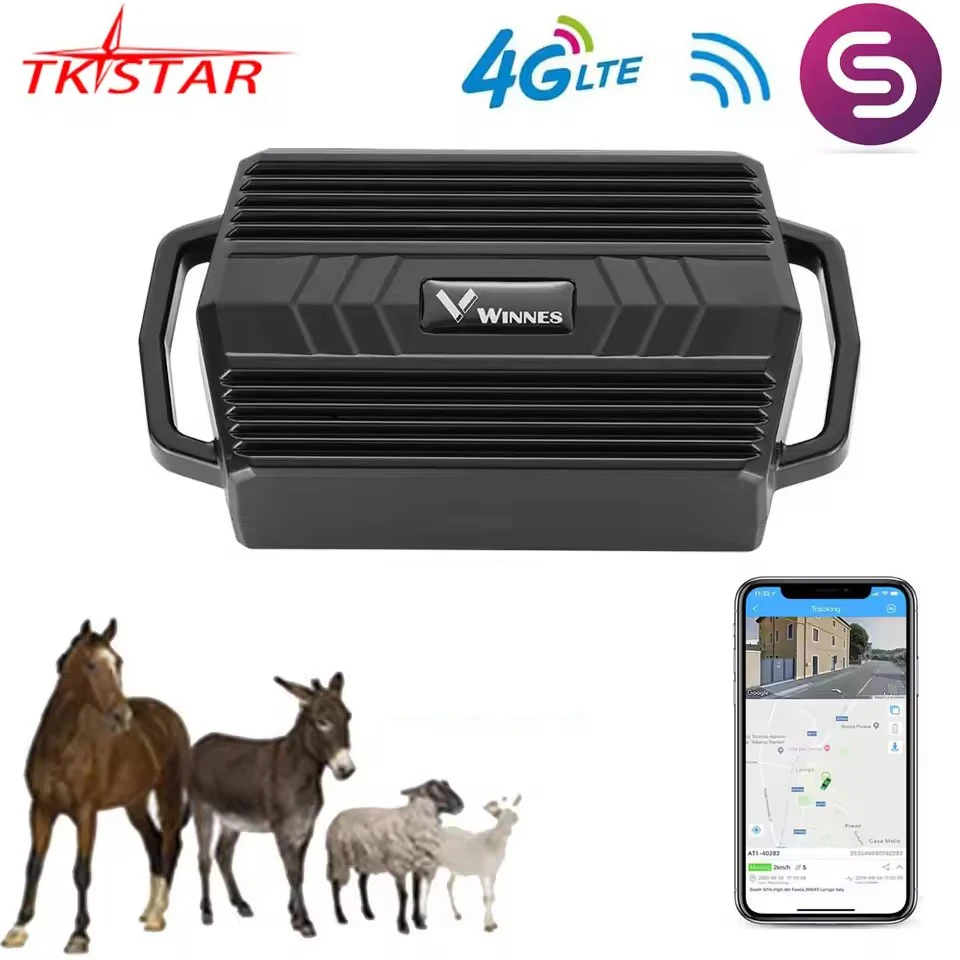 

TK935 GPS трекер для коровы, верблюда, сильный магнит, 3000 мАч, ударная сигнализация, устройство слежения за животными в реальном времени, GPS-трекер