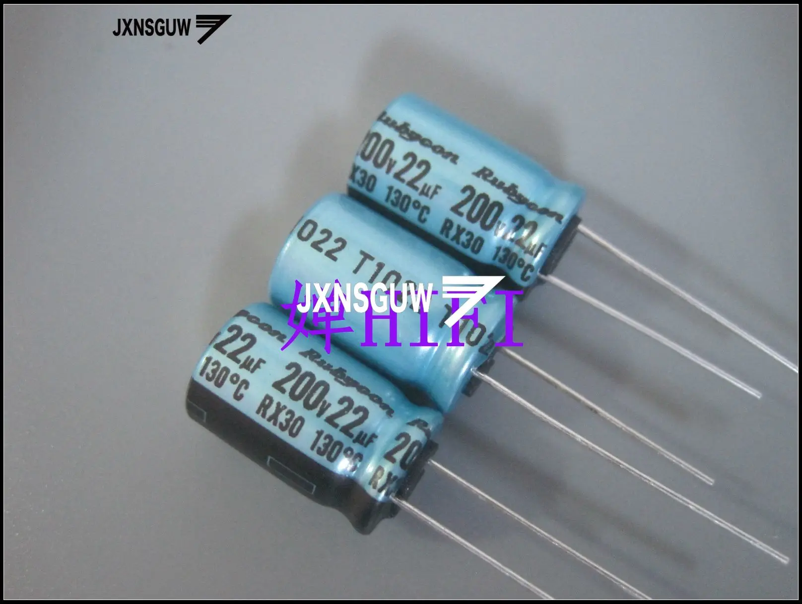 20PCS NEW RUBYCON RX30 10V 16V 25V 35V 50V 100V 200V 1000UF 470UF 47UF 100UF 330UF 10UF 33UF electrolytic capacitors 130 degrees