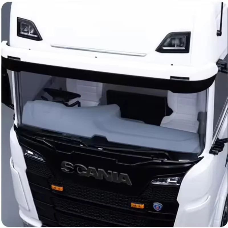 770S Simulated Plastic Interior Center Console for 1/14 Tamiya RC Truck SCANIA 770S 6X4 56368 8X4 56371 Car Upgrade Accessories