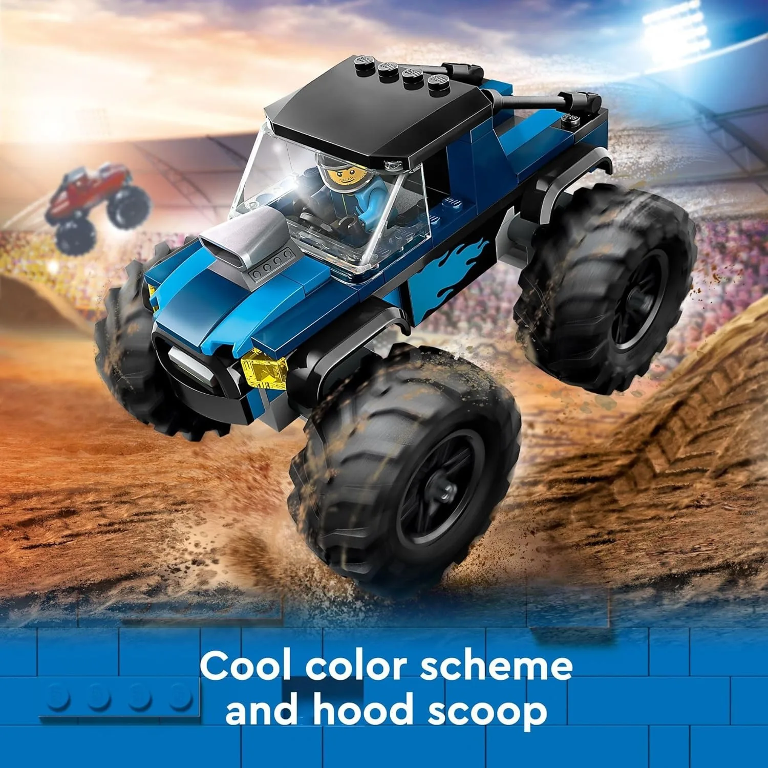 LEGO City-60402 Giant Wheel Off-Road Vehicle Building Toy Set, Room Decoration Ornaments