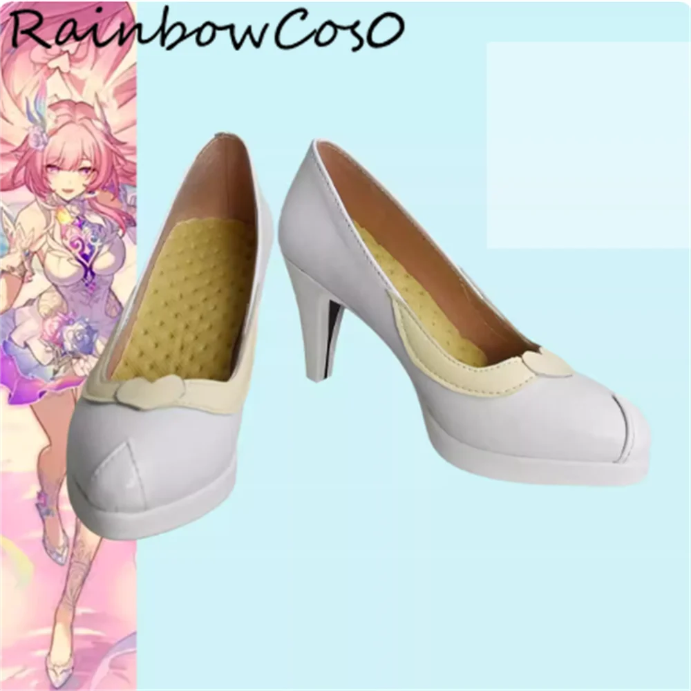Cyrene Honkai Impact Honkai: Star Rail Cosplay Shoes Boots Game Anime Party Halloween RainbowCos0 W5460