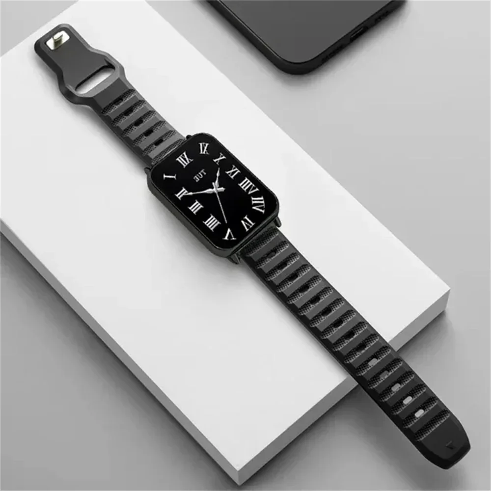 Силиконовый ремешок для Xiaomi mi Band 8 Pro/9 Pro, спортивный ремешок для часов, сменный браслет Correa для Redmi Watch 4/5, аксессуары для ремешка