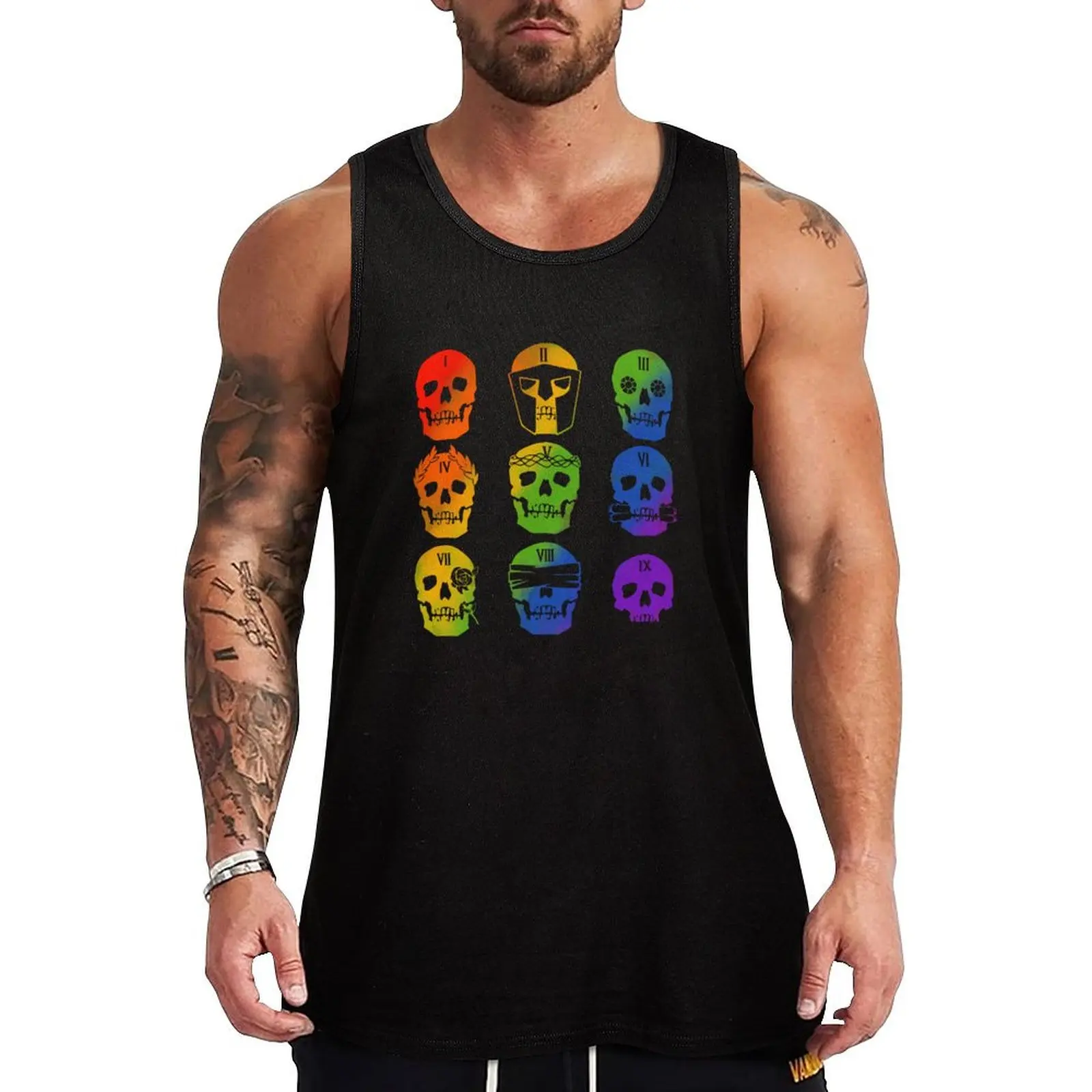 Anyone else feeling gay in this tomb tonight? Tank Top men clothings Gym t-shirt man