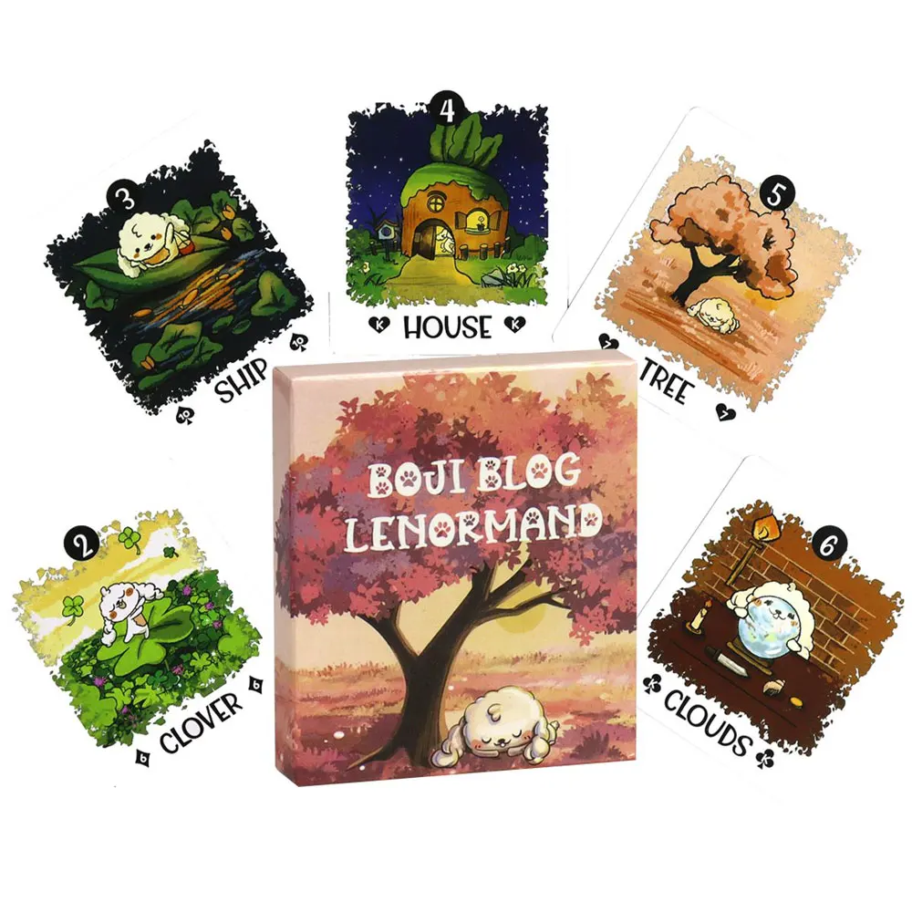 

Blog Boji Lenormand Oracle Таро Досуг Развлекательная карта Семейный сбор Гадание Колода Таро Доска Игральная карточная игра