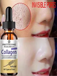 collagen essence for skin care shrinks pores, reduces fine lines, nourishes skin, and cleans face