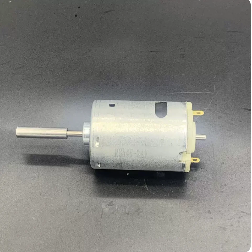 RS545 24V DC brushed motor steady rotation replacement drive part for outdoor rechargeable lithium electric fan power
