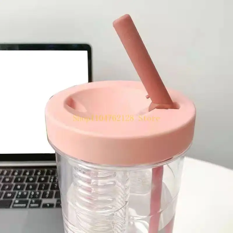 Water Bottles Leak-Proof Drink Container with Foldable Straw Portable Water Cups best sale