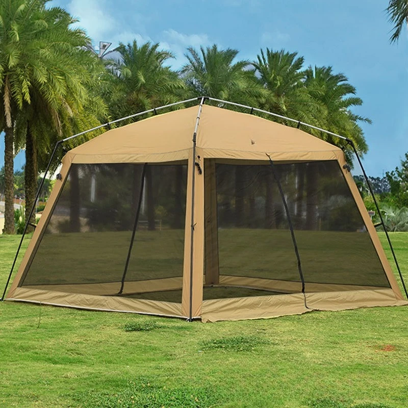 

Outdoor exquisite camping mesh pergola shade tent canopy park picnic barbecue rain protection sun protection wind protection