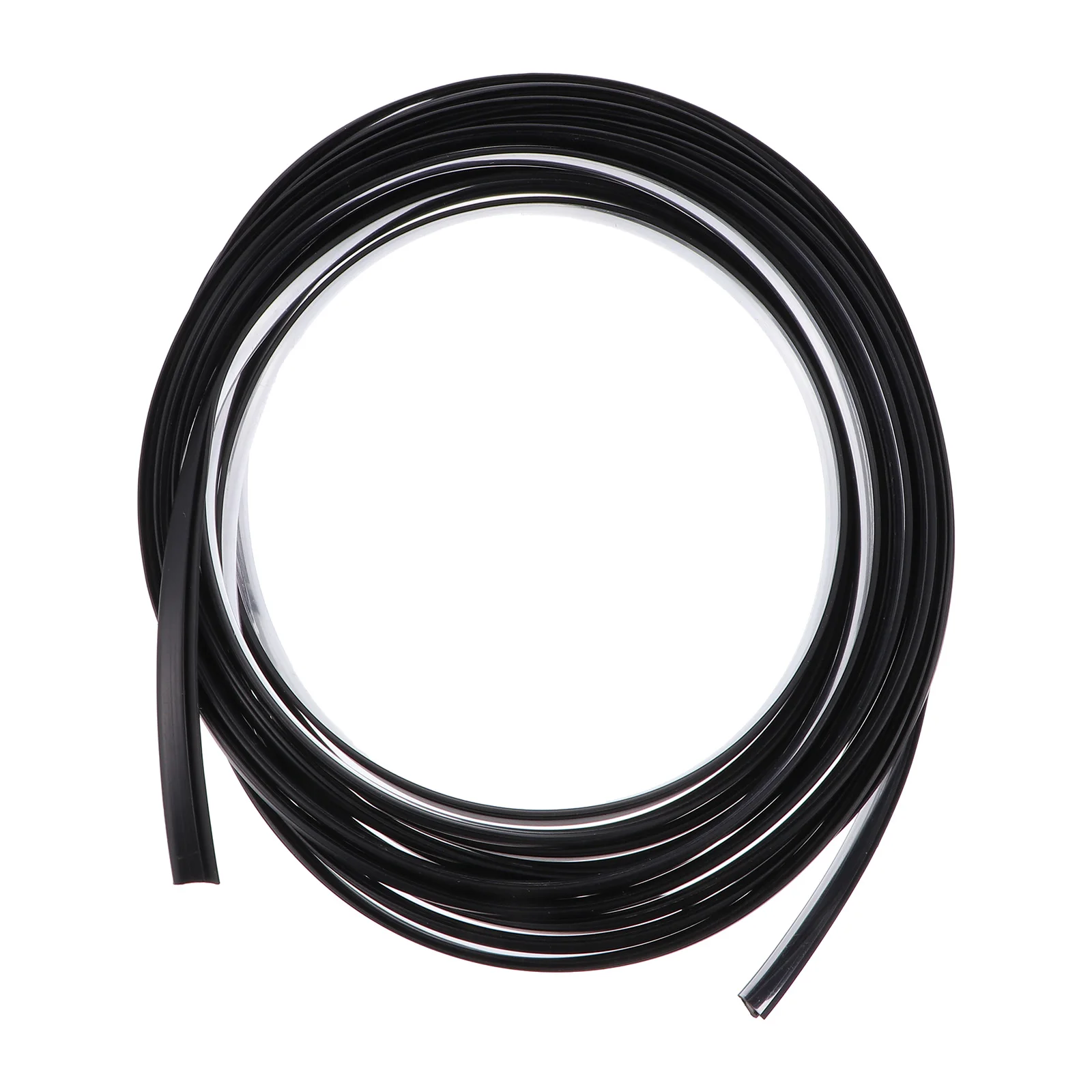 

10m Car Door Protector Trim Electroplated Glossy Seal Flexible Crash Tape Auto Door Guards Anti-Scratch Strip Car Supplies